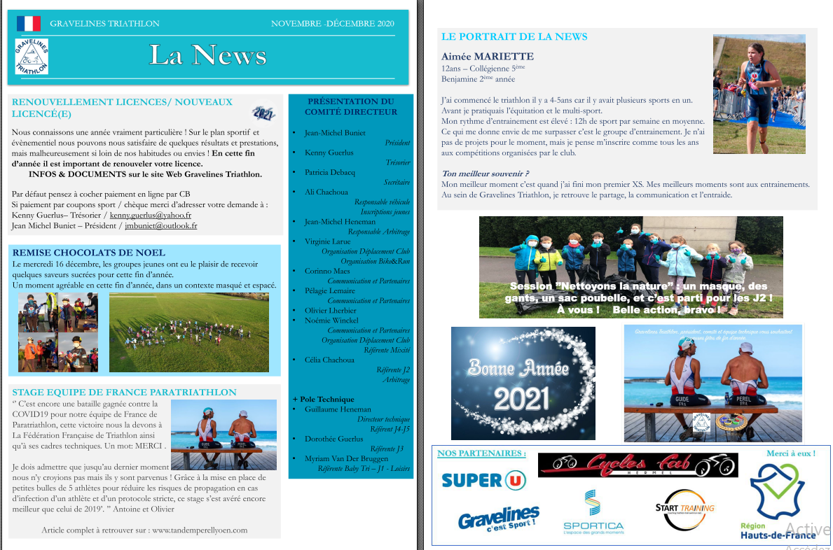 La News est en ligne !