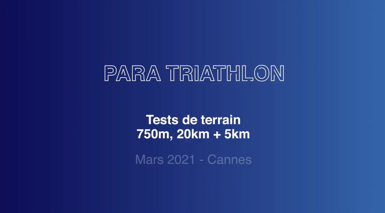 Images – Test de Terrain Paratriathlon