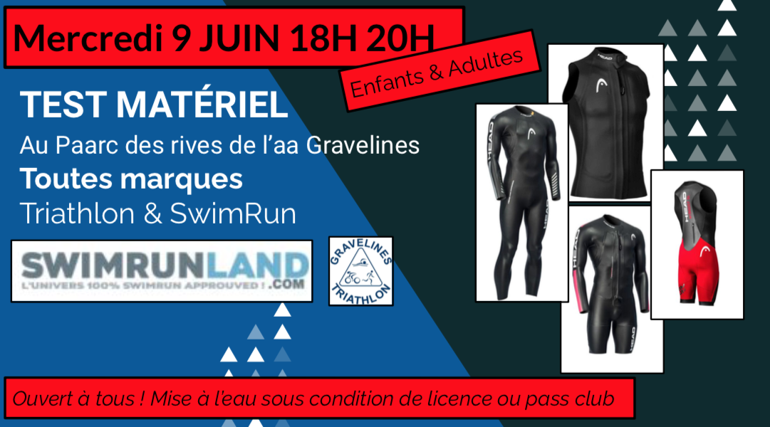 TEST MATOS NATATION 9 JUIN – PAarc des rives de l’aa