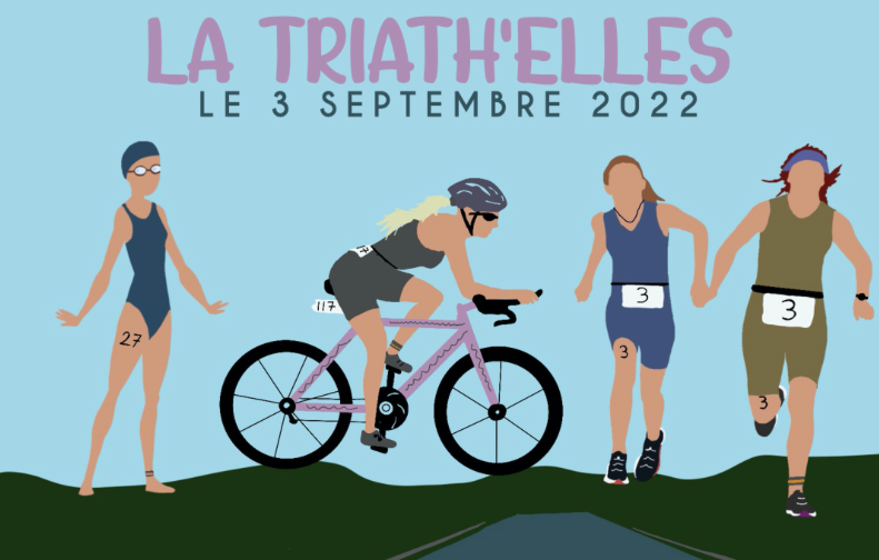 Triath’elles 2022 –  SAMEDI 3 SEPTEMBRE 2022